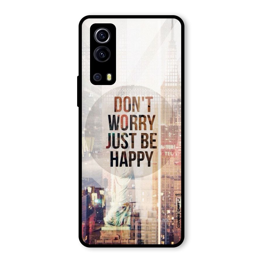 Feel Lively Glass Back Case for Vivo iQOO Z3