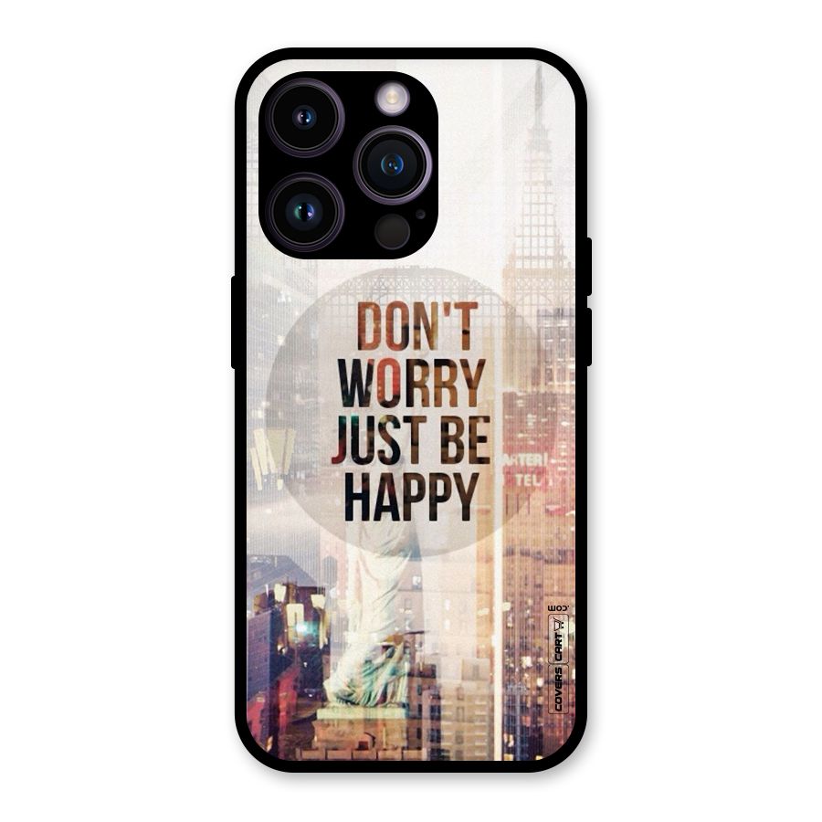 Feel Lively Glass Back Case for iPhone 14 Pro