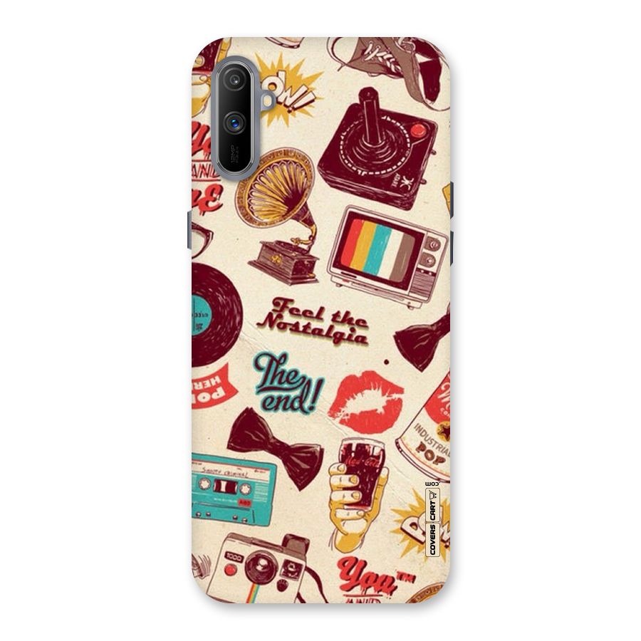 Feel The Nostalgia Back Case for Realme C3