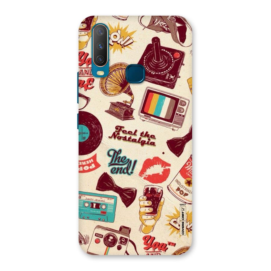 Feel The Nostalgia Back Case for Vivo U10