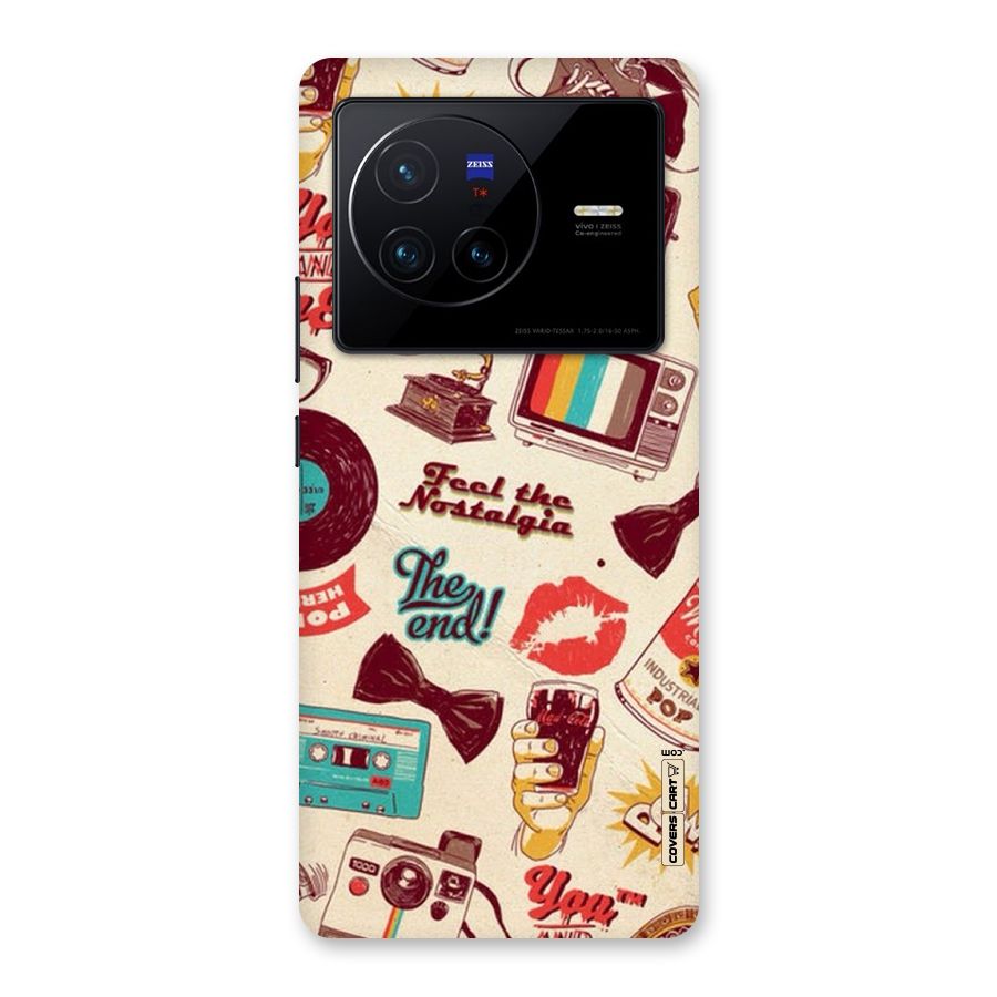 Feel The Nostalgia Back Case for Vivo X80
