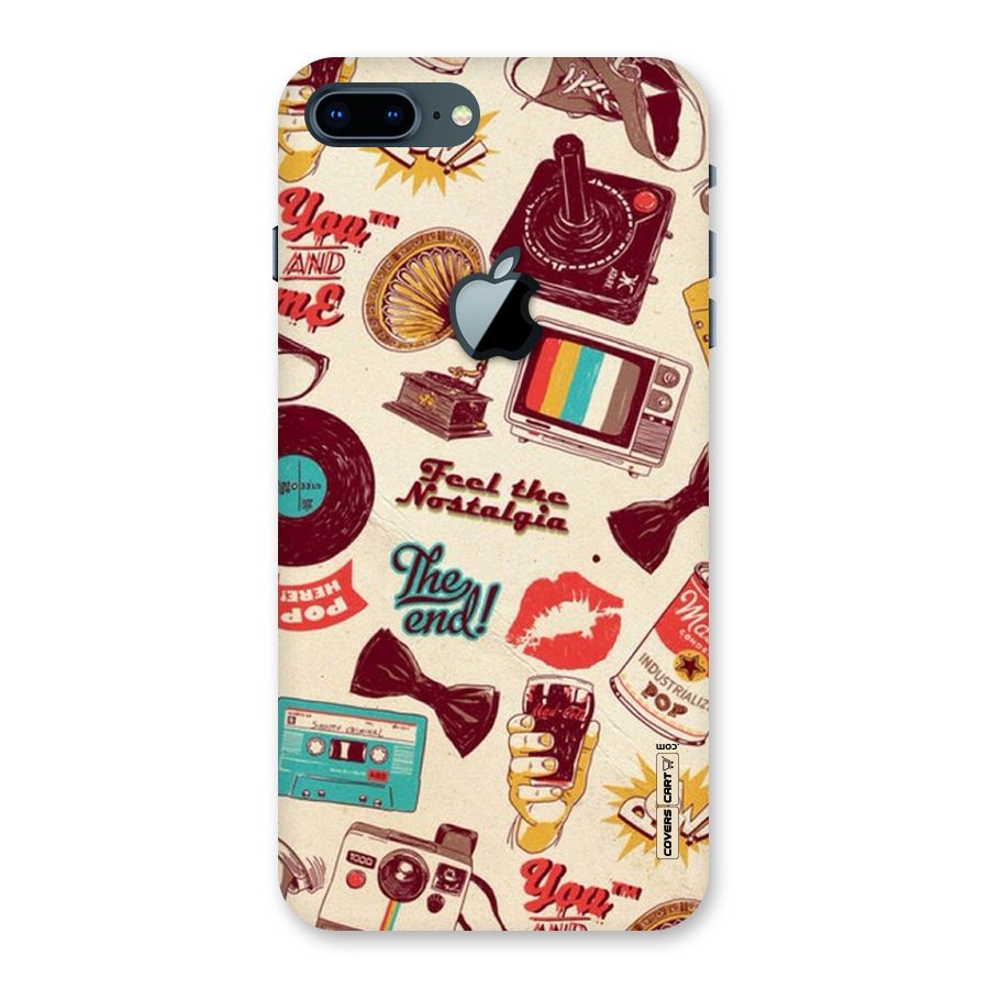 Feel The Nostalgia Back Case for iPhone 7 Plus Apple Cut