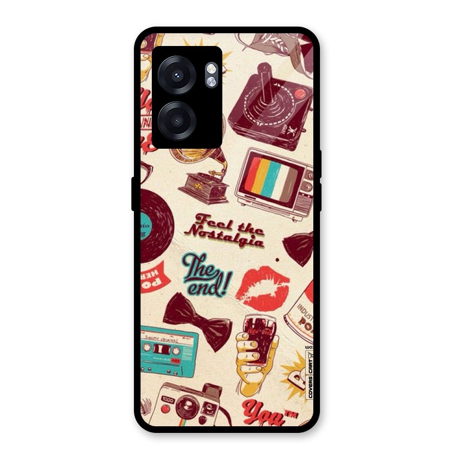 Feel The Nostalgia Glass Back Case for Realme Narzo 50 5G