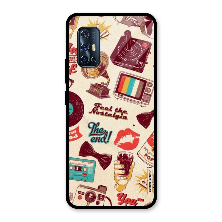 Feel The Nostalgia Glass Back Case for Vivo V17