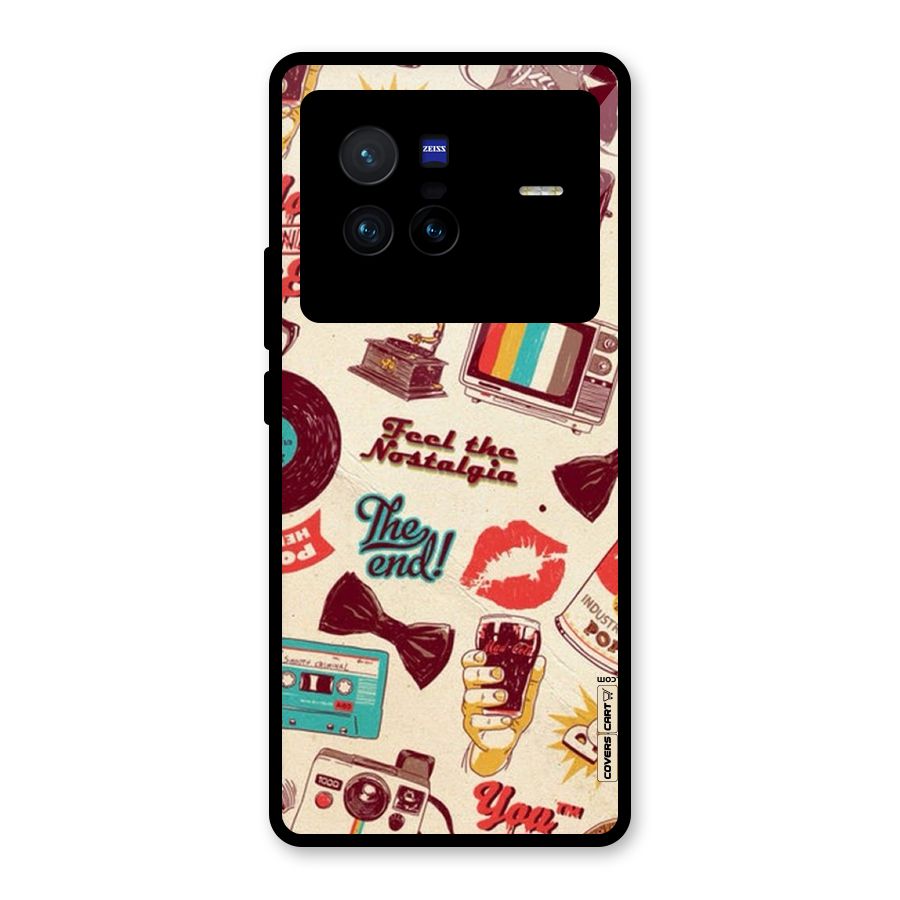 Feel The Nostalgia Glass Back Case for Vivo X80