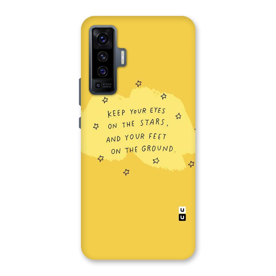 Feet On Ground Back Case for Vivo X50