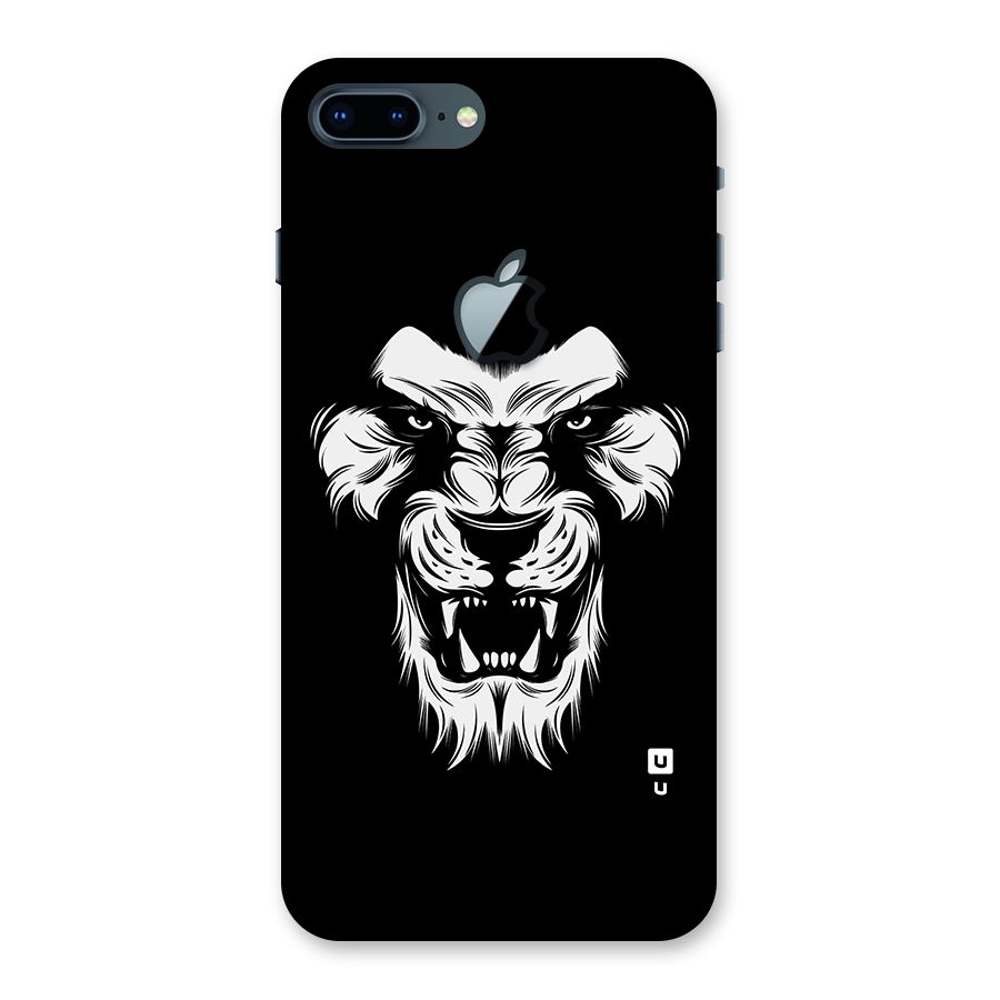 Fierce Lion Digital Art Back Case for iPhone 7 Plus Apple Cut