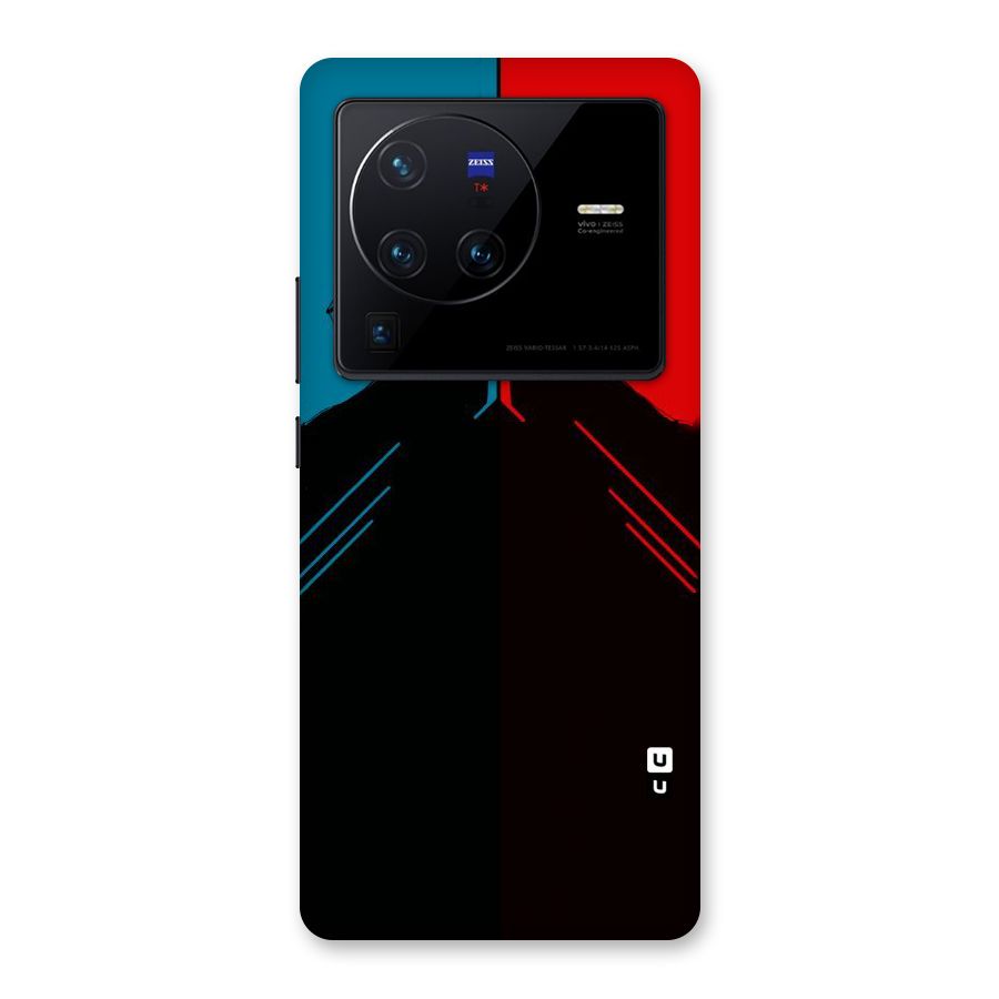 Fight Colours Back Case for Vivo X80 Pro