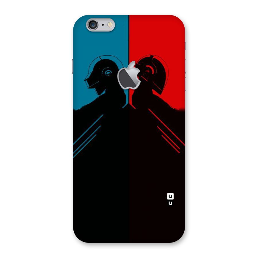 Fight Colours Back Case for iPhone 6 Plus 6S Plus Logo Cut