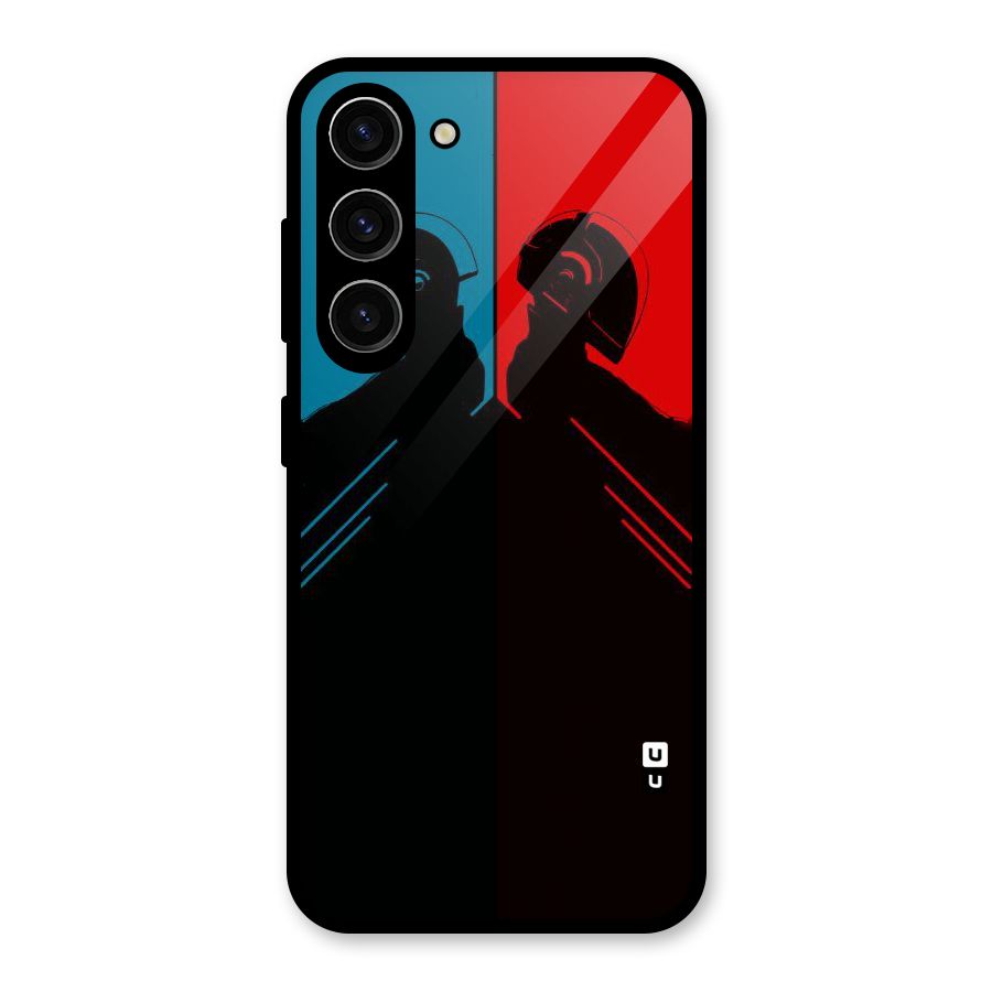 Fight Colours Glass Back Case for Galaxy S23