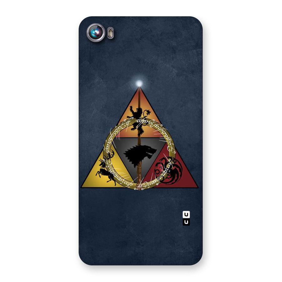 Fight For Crown Back Case for Micromax Canvas Fire 4 A107