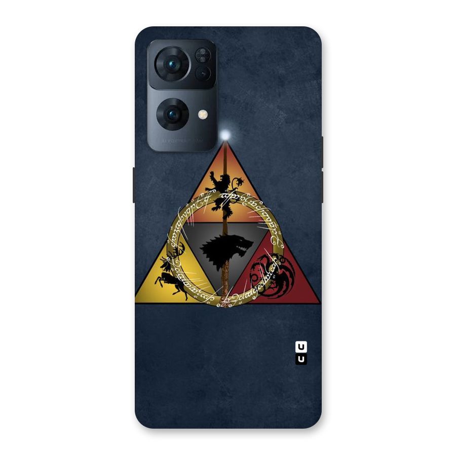 Fight For Crown Back Case for Oppo Reno7 Pro 5G