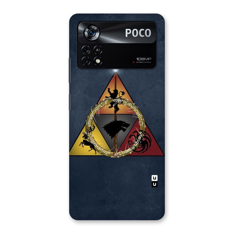 Fight For Crown Back Case for Poco X4 Pro 5G