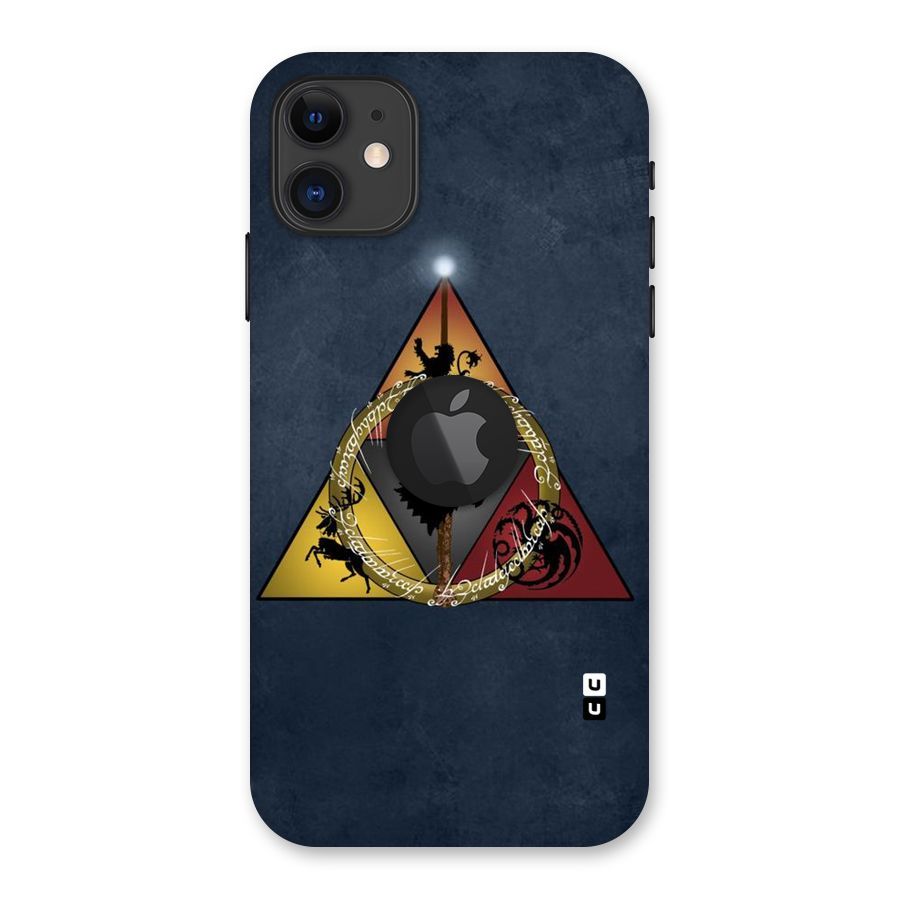 Fight For Crown Back Case for iPhone 11 Logo Cut