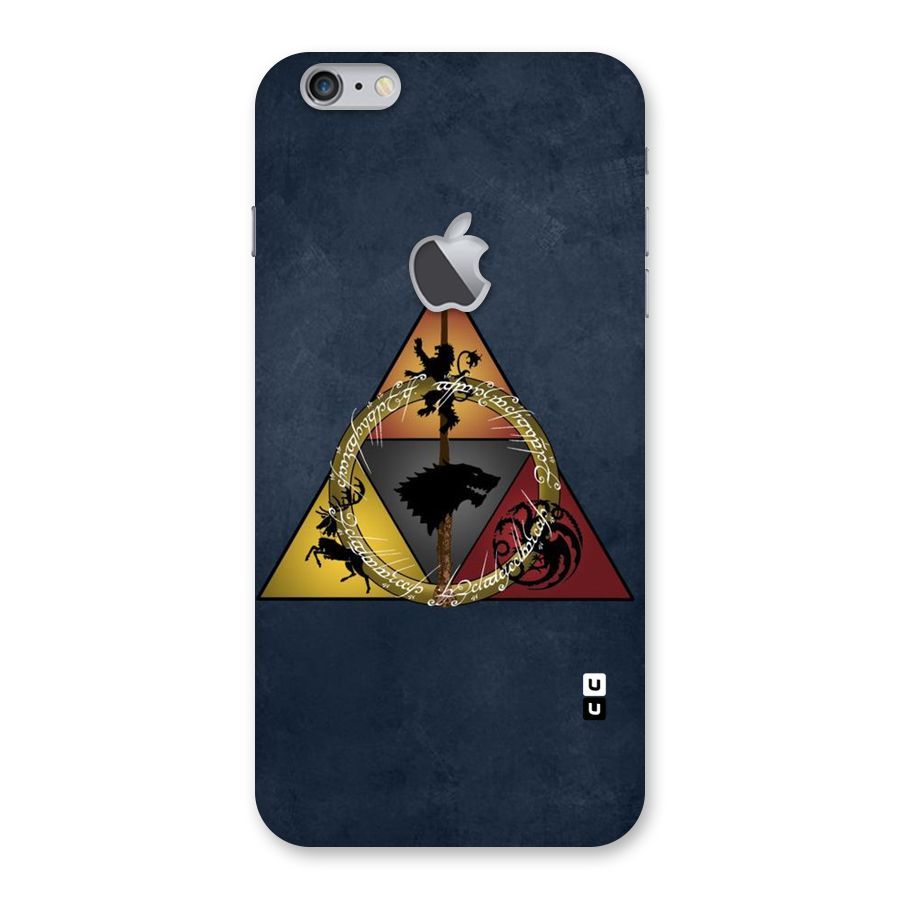 Fight For Crown Back Case for iPhone 6 Plus 6S Plus Logo Cut