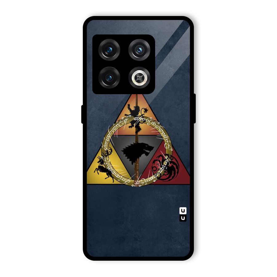 Fight For Crown Glass Back Case for OnePlus 10 Pro 5G