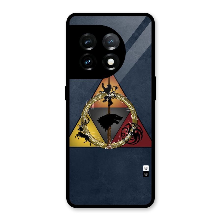 Fight For Crown Glass Back Case for OnePlus 11