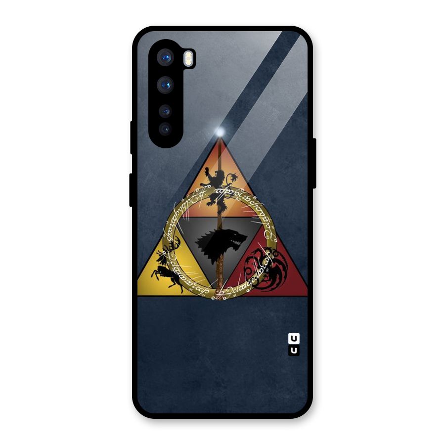 Fight For Crown Glass Back Case for OnePlus Nord