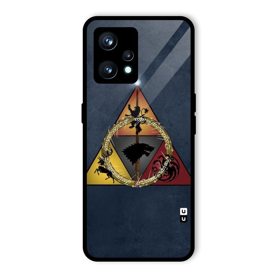 Fight For Crown Glass Back Case for Realme 9 Pro Plus 5G