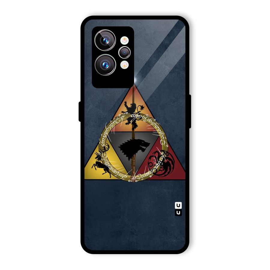 Fight For Crown Glass Back Case for Realme GT2 Pro