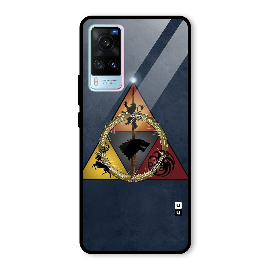Fight For Crown Glass Back Case for Vivo X60