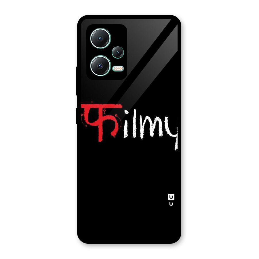 Filmy Glass Back Case for Redmi Note 12 5G