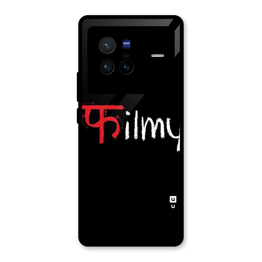 Filmy Glass Back Case for Vivo X80