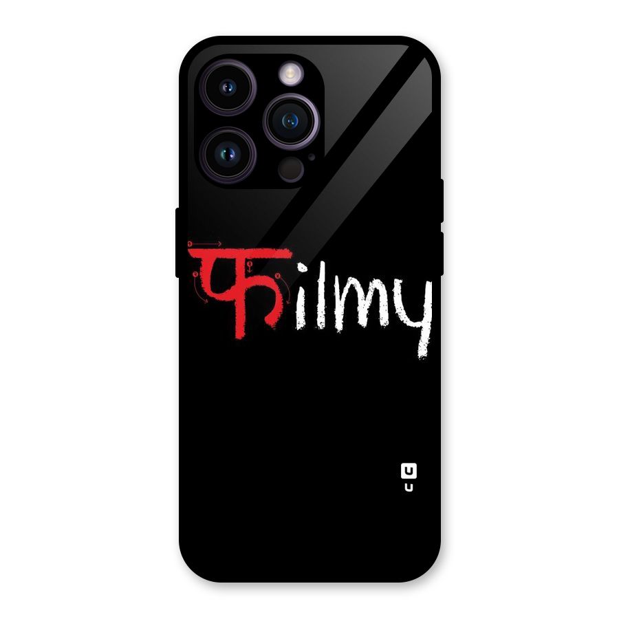 Filmy Glass Back Case for iPhone 14 Pro Max