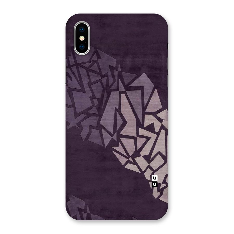 Fine Abstract Back Case for iPhone XS