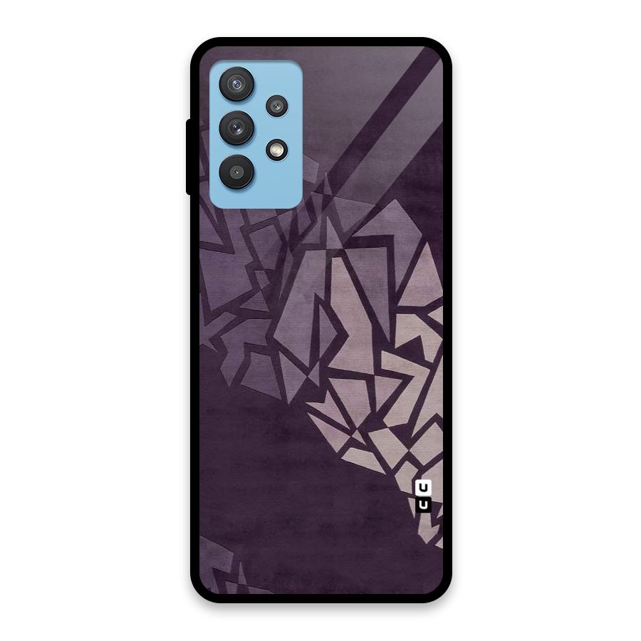 Fine Abstract Glass Back Case for Galaxy M32 5G
