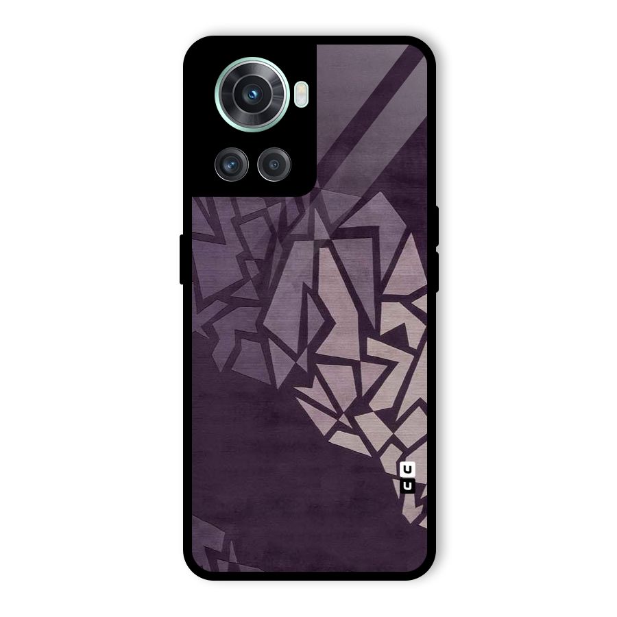 Fine Abstract Glass Back Case for OnePlus 10R