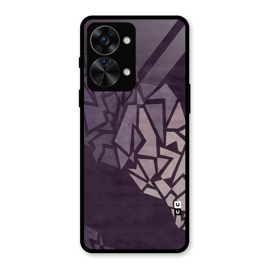Fine Abstract Glass Back Case for OnePlus Nord 2T