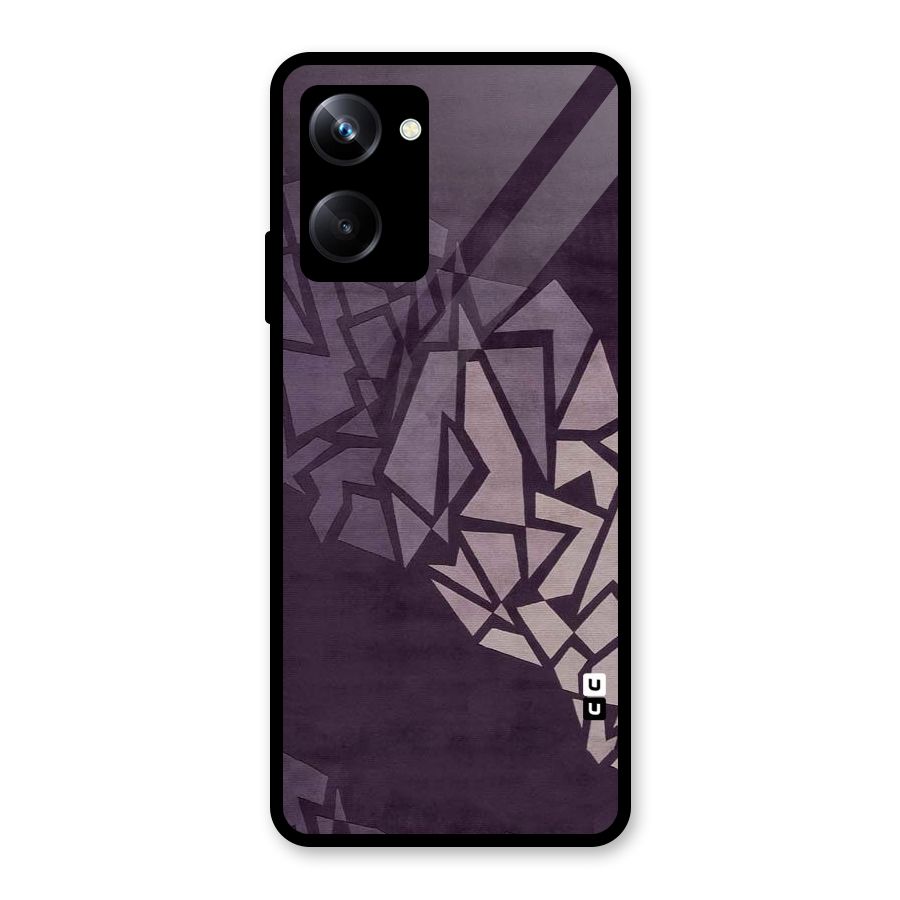Fine Abstract Glass Back Case for Realme 10 Pro