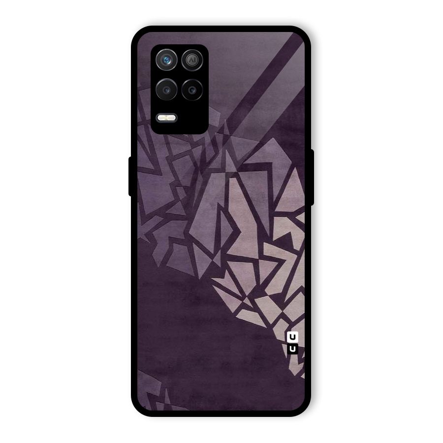 Fine Abstract Glass Back Case for Realme 8 5G