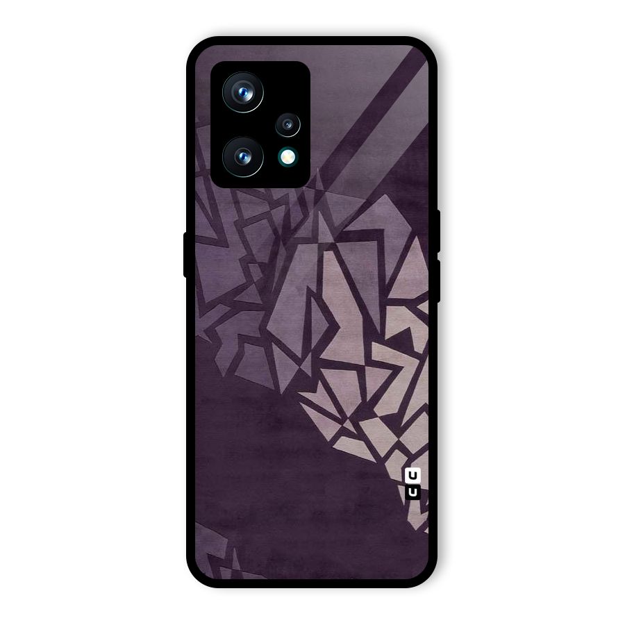 Fine Abstract Glass Back Case for Realme 9 Pro Plus 5G
