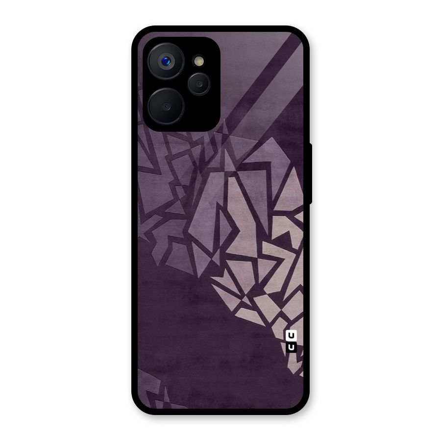 Fine Abstract Glass Back Case for Realme 9i 5G