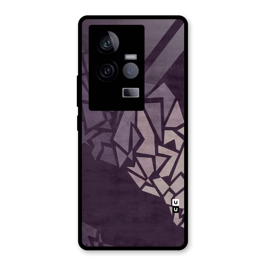 Fine Abstract Glass Back Case for Vivo iQOO 11 5G