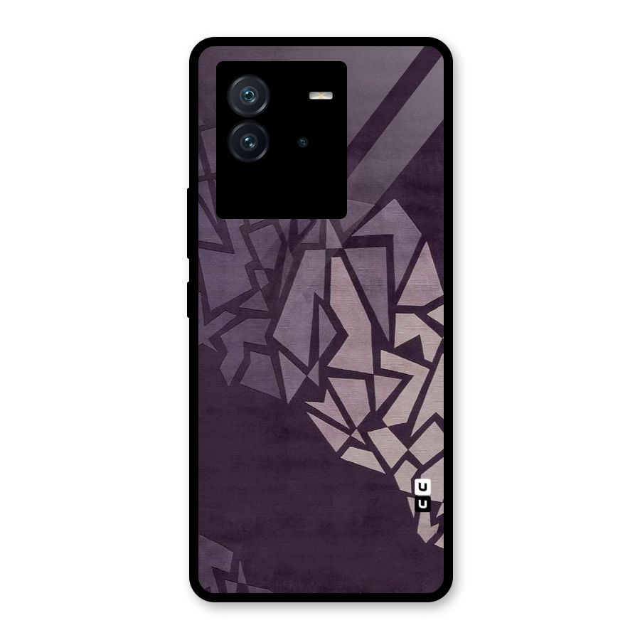 Fine Abstract Glass Back Case for Vivo iQOO Neo 6 5G