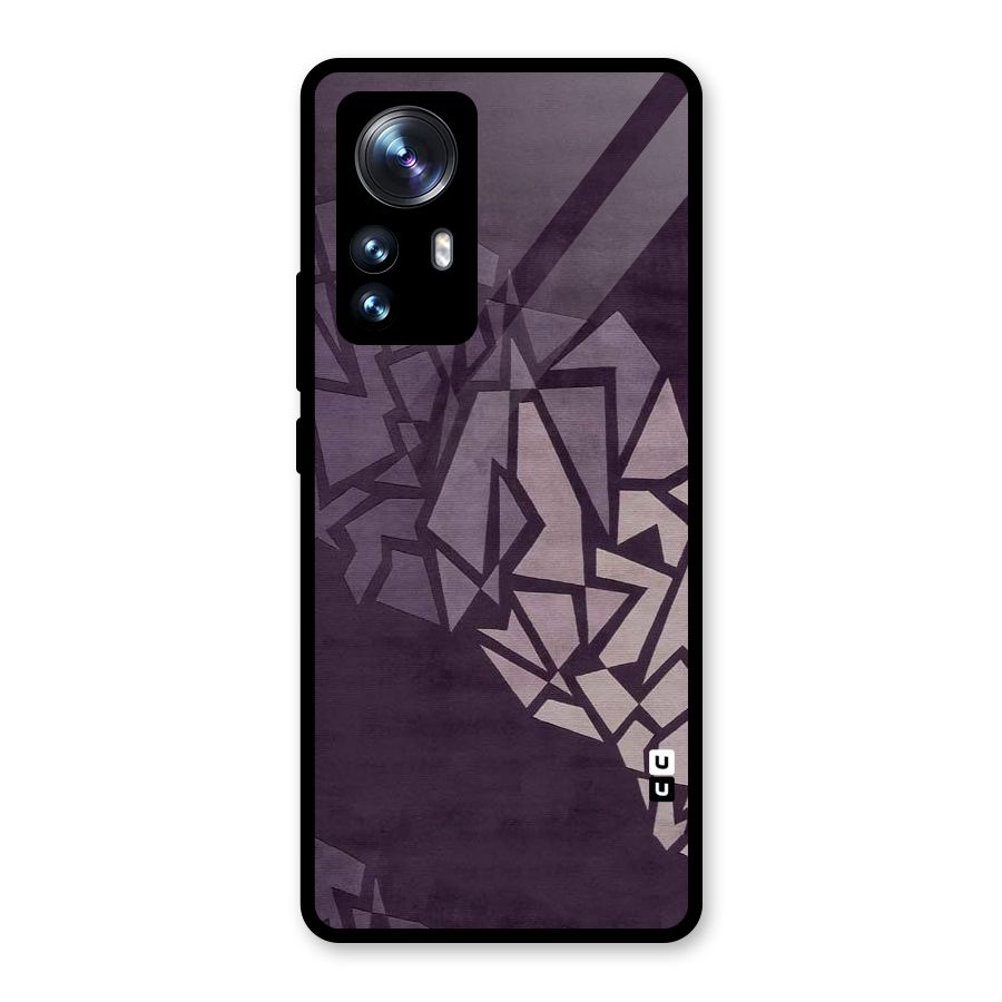 Fine Abstract Glass Back Case for Xiaomi 12 Pro