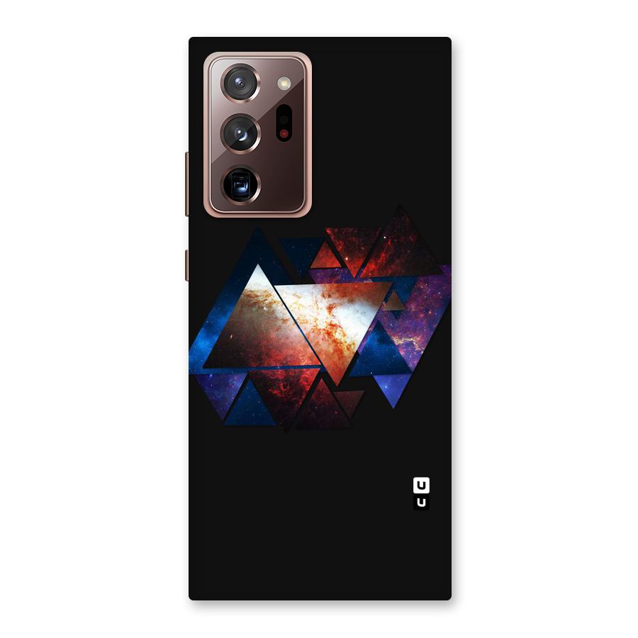 Fire Galaxy Triangles Back Case for Galaxy Note 20 Ultra