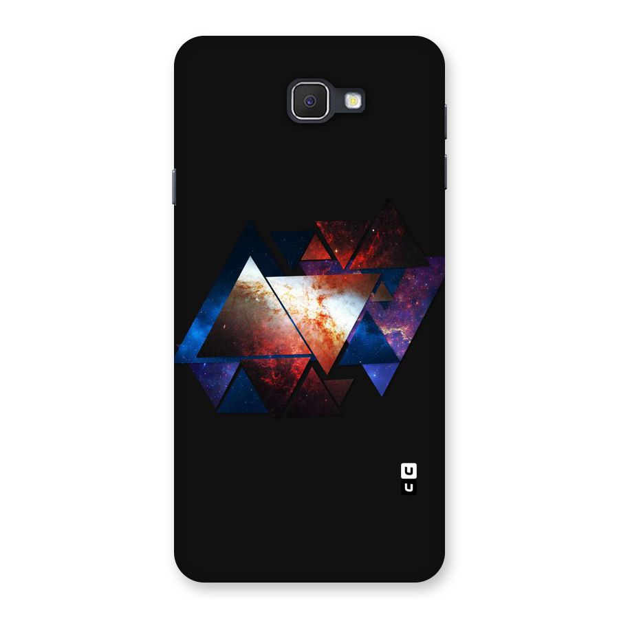 Fire Galaxy Triangles Back Case for Samsung Galaxy J7 Prime