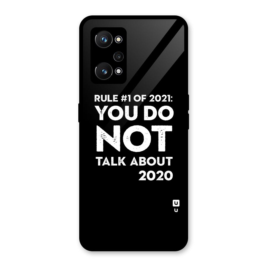 First Rule of 2021 Glass Back Case for Realme GT Neo 3T