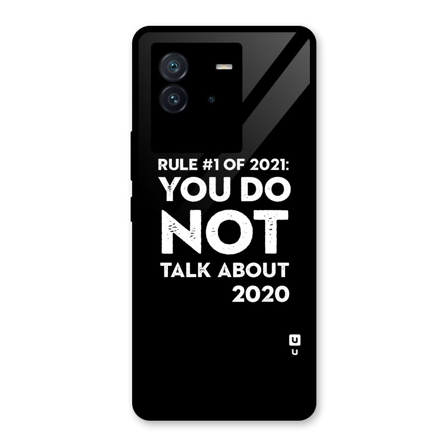 First Rule of 2021 Glass Back Case for Vivo iQOO Neo 6 5G
