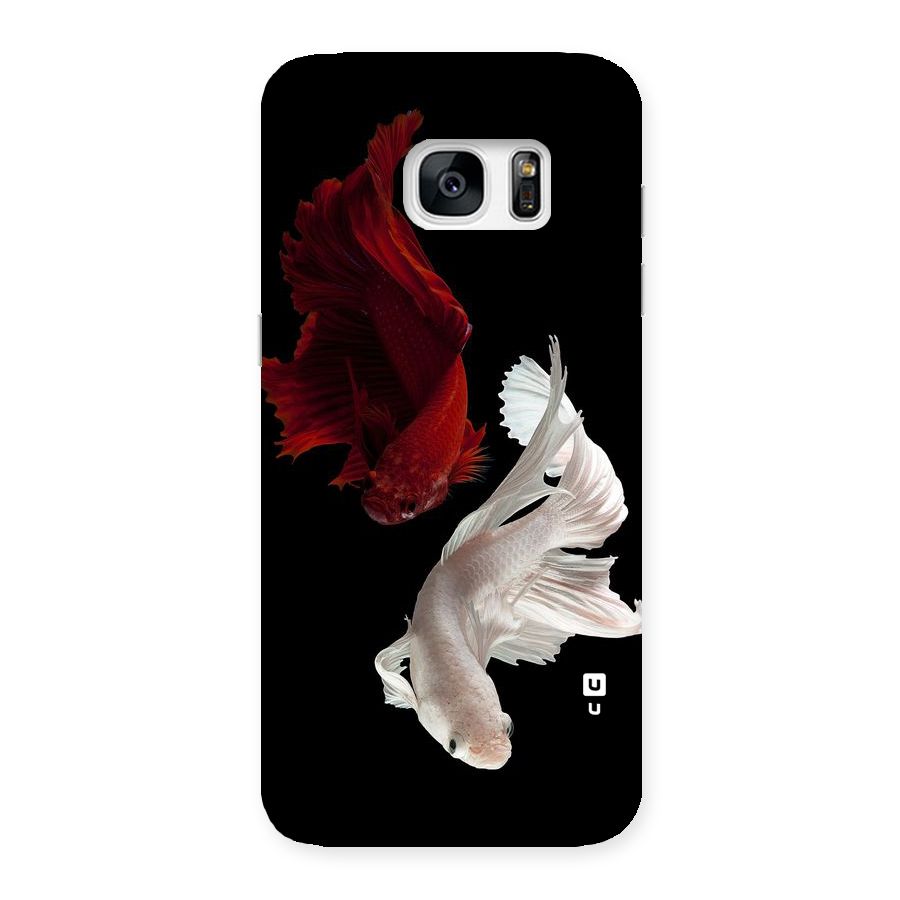 Fish Design Back Case for Galaxy S7 Edge