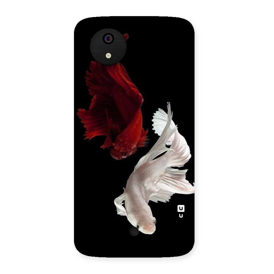 Fish Design Back Case for Micromax Canvas A1