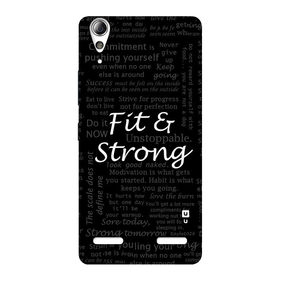 Fit And Strong Back Case for Lenovo A6000