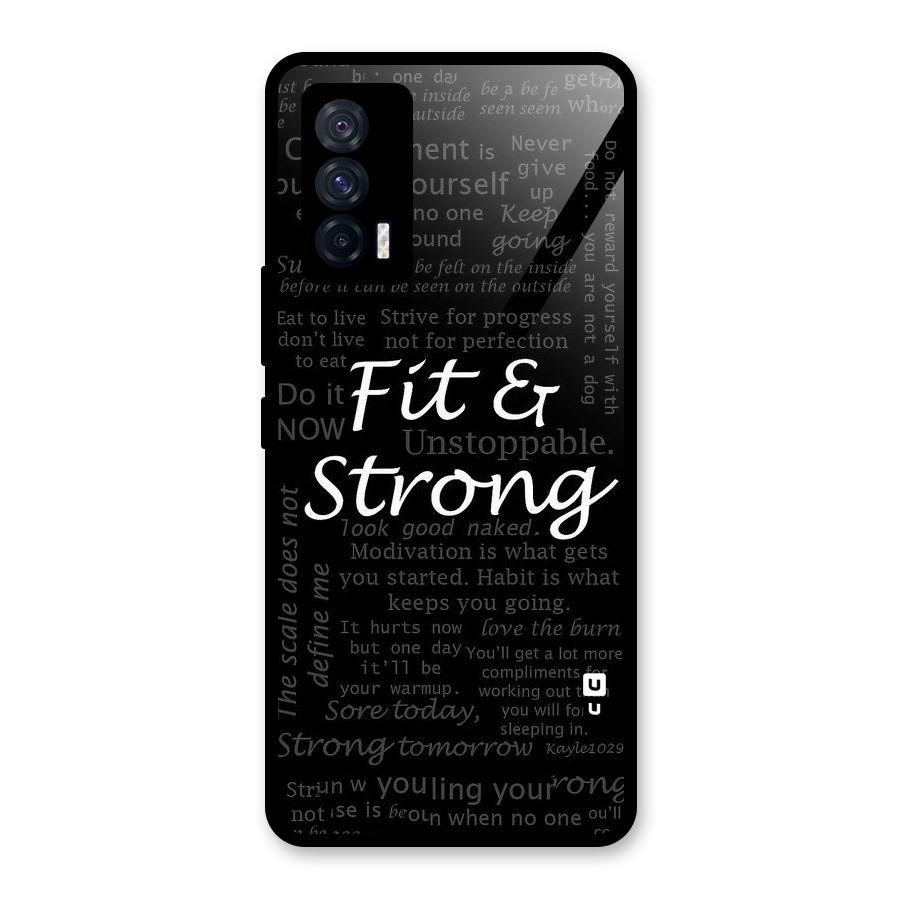 Fit And Strong Glass Back Case for Vivo iQOO 7 5G