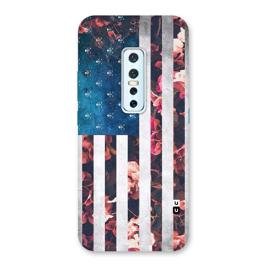 Flag Stripes Back Case for Vivo V17 Pro
