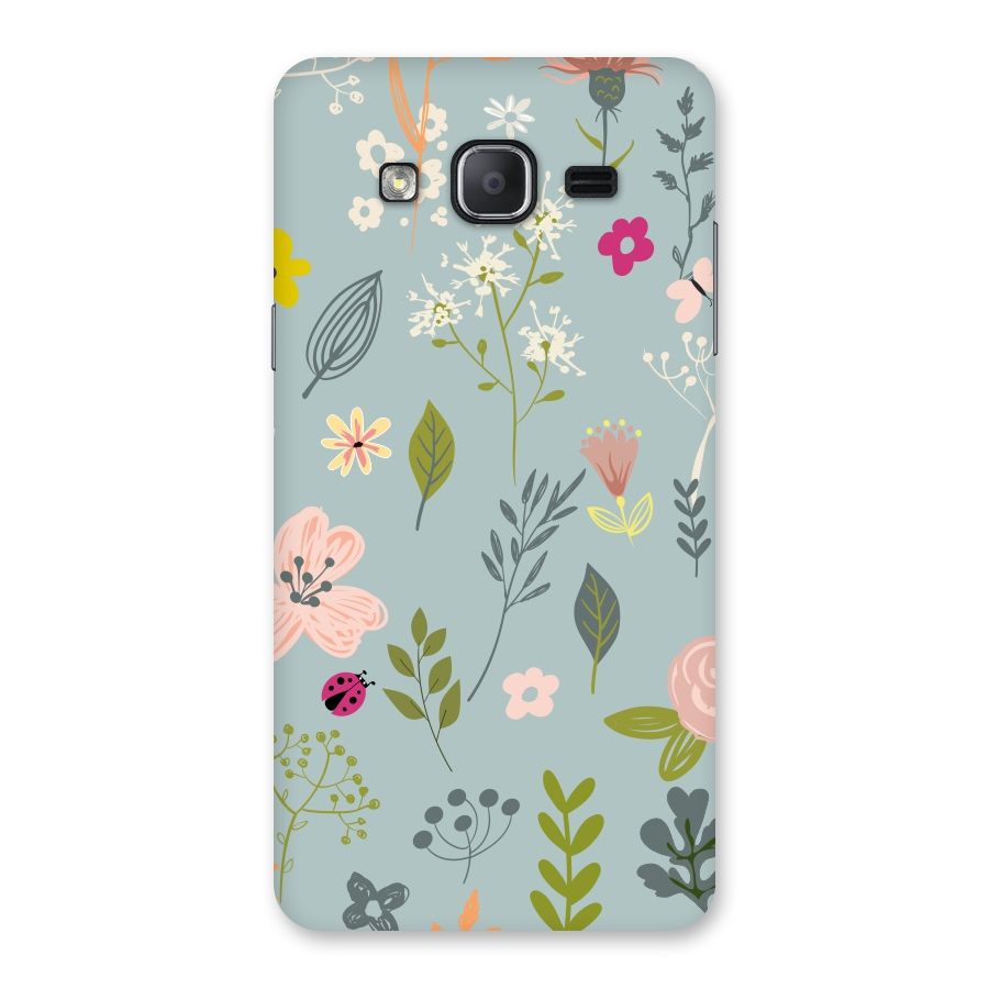 Flawless Flowers Back Case for Galaxy On7 2015
