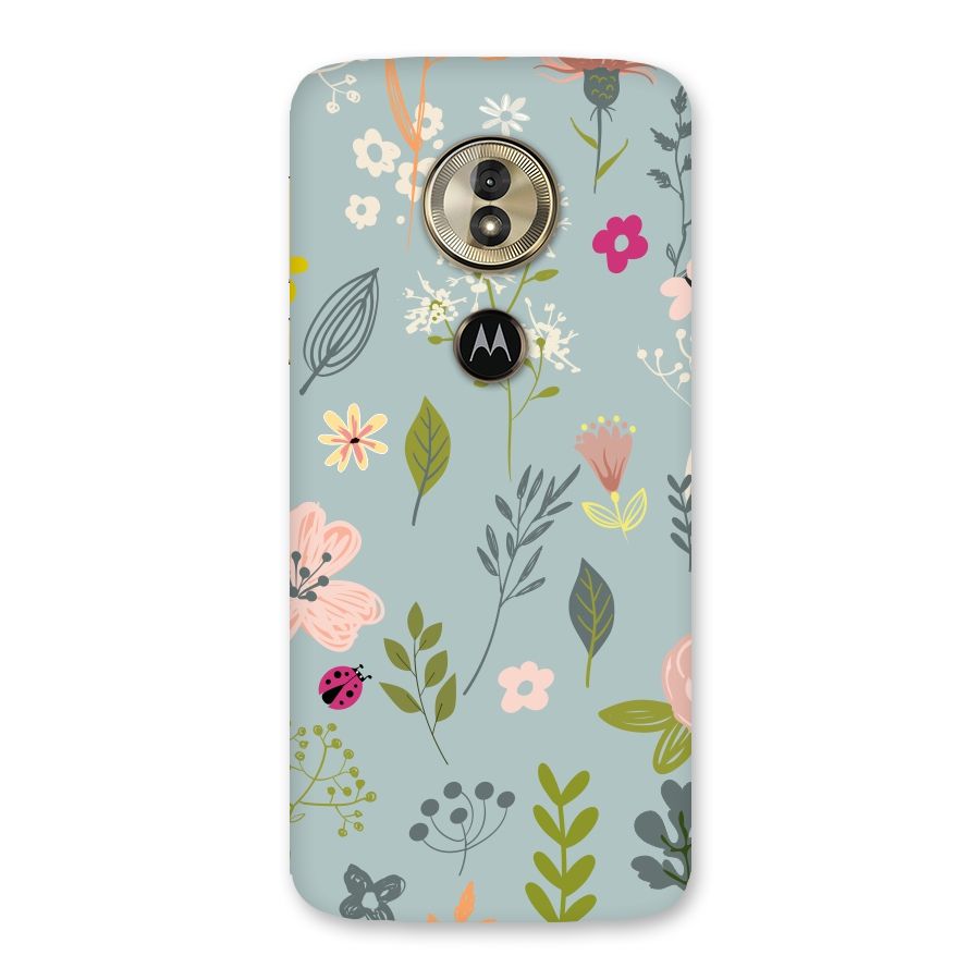 Flawless Flowers Back Case for Moto G6 Play
